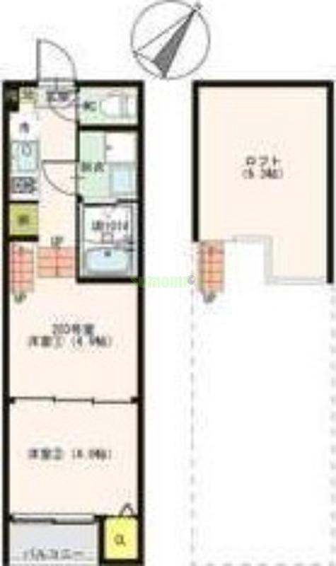 ハーモニーテラス新田Ⅷの間取り