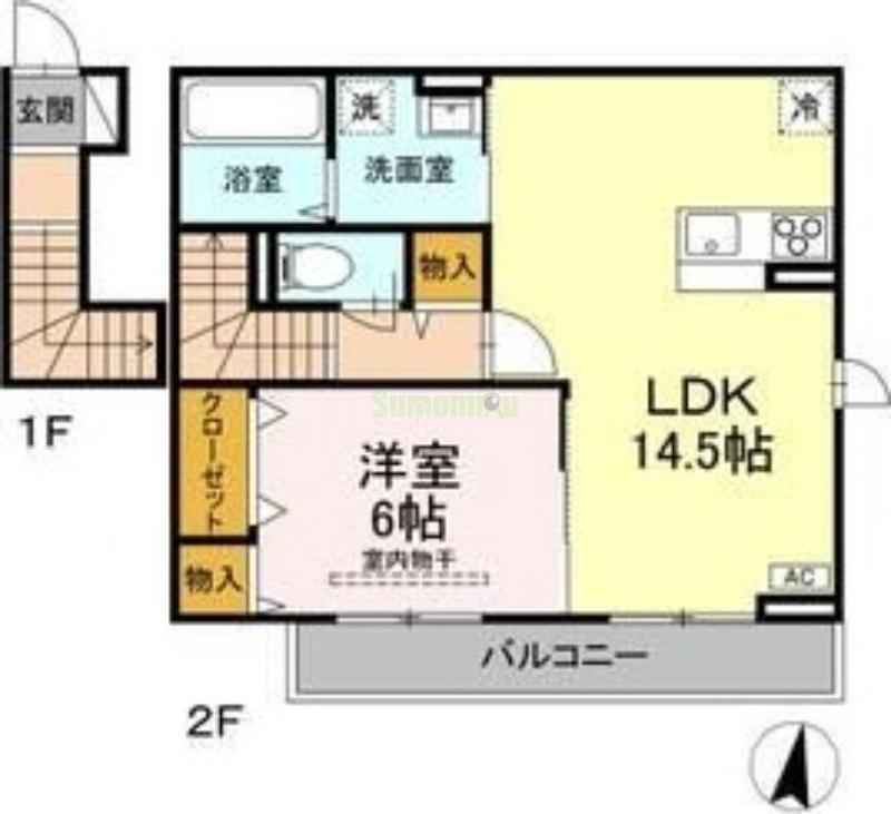 ベアーズマンション Ⅱの間取り