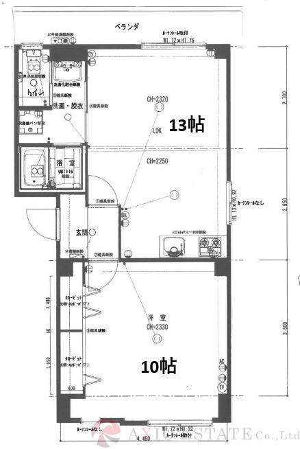壽ビルの間取り