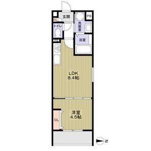 CASA CALMA東中浜の間取り