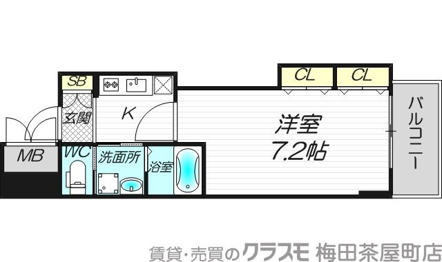 広芝町の完工年月(2012年1月)築の賃貸マンションの間取り