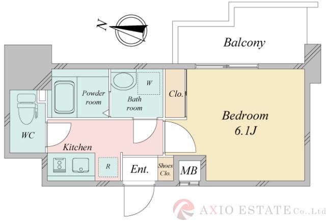宮原の完工年月(2020年9月)築の賃貸マンションの間取り