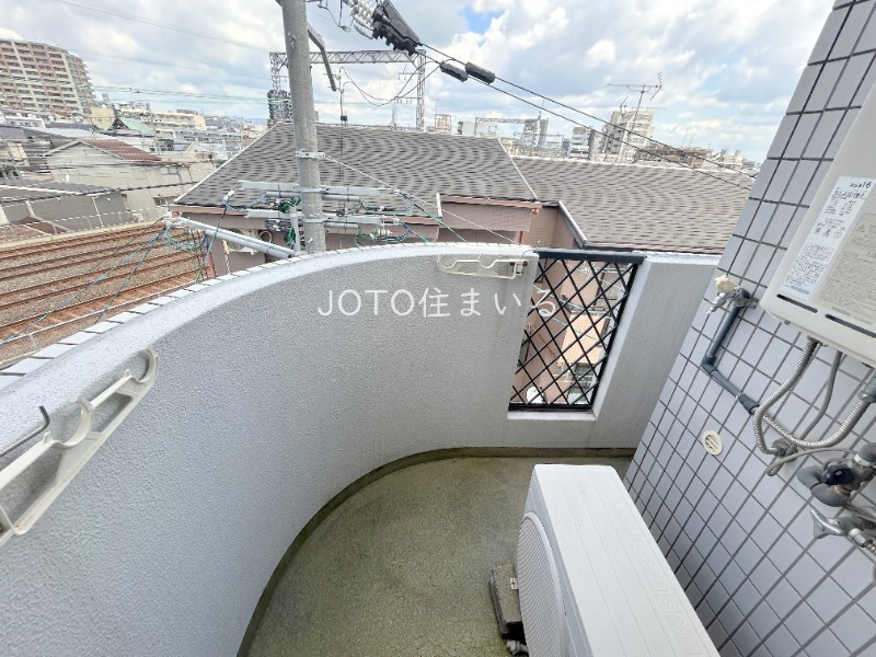 12/25 バルコニー