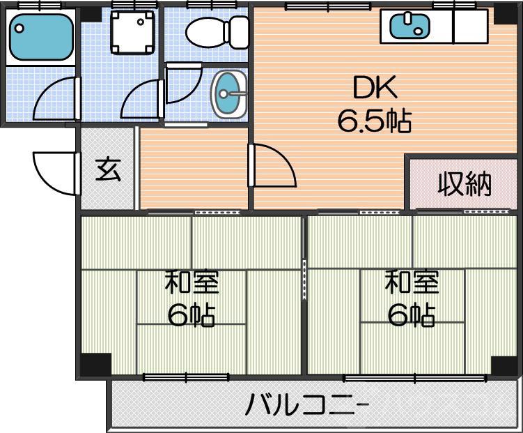 メゾンそのの間取り