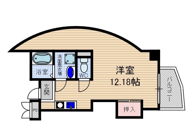 ウイングビュー鮎川の間取り