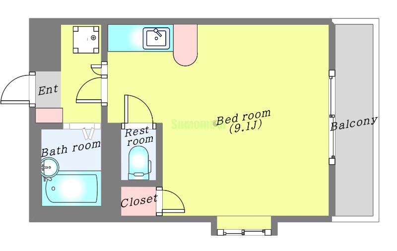 リエス長町南3丁目の間取り