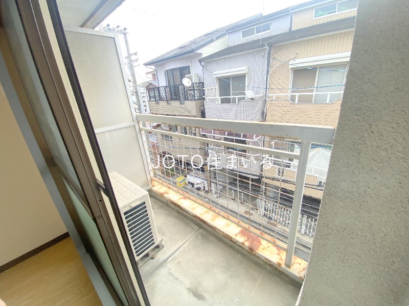 12/25 バルコニー