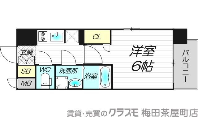 東中島の完工年月(2019年1月)築の賃貸マンションの間取り