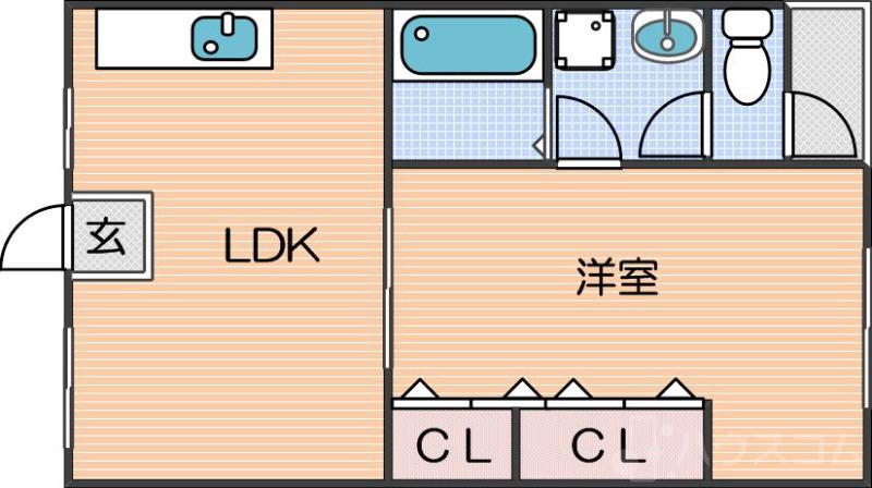フジビルの間取り