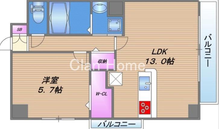 Gioia Soleの間取り