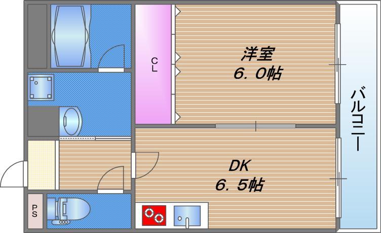 フレア深江橋の間取り