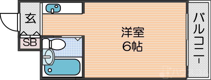 インペリアル住吉大社の間取り