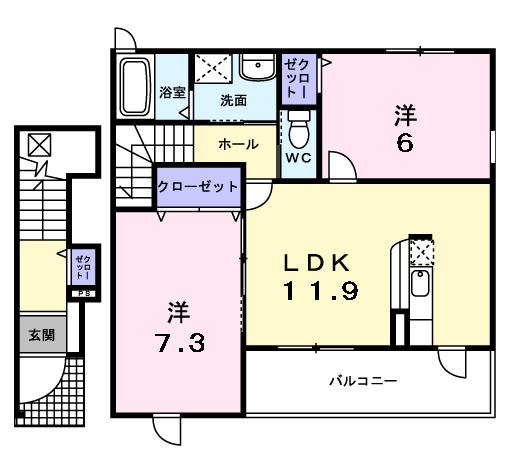 Moon Bridge1の間取り
