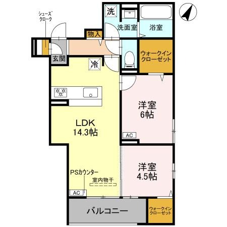 STグランツの間取り