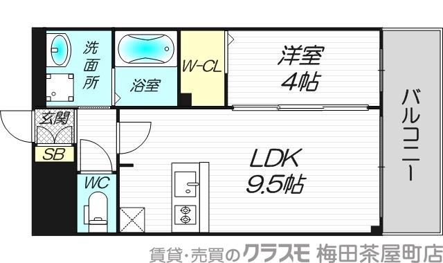 S-RESIDENCE東三国amanteの間取り