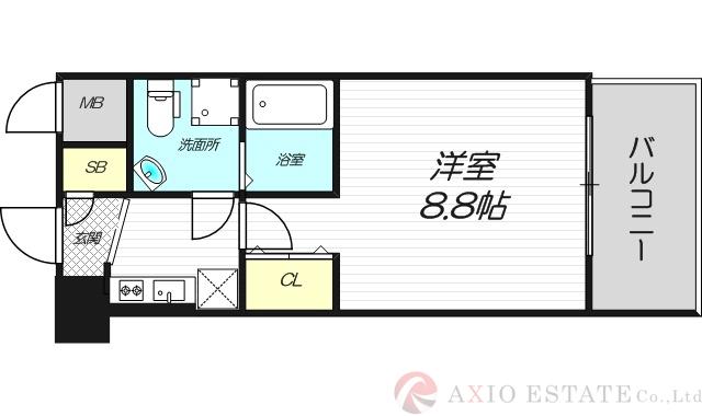 CASSIA十三の間取り