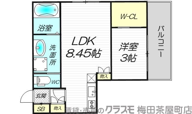 ルビアス柴島の間取り
