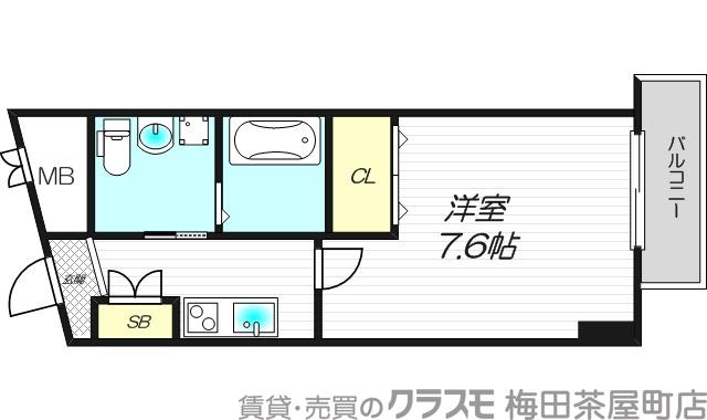 東三国の完工年月(2013年3月)築の賃貸マンションの間取り