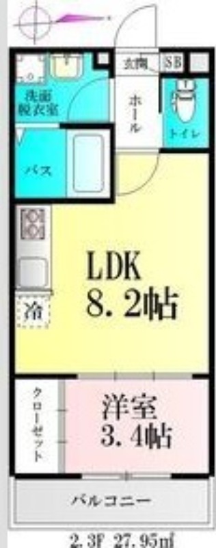 春ひなたのルミーナの間取り