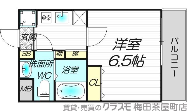 パークヒルズ新大阪willの間取り