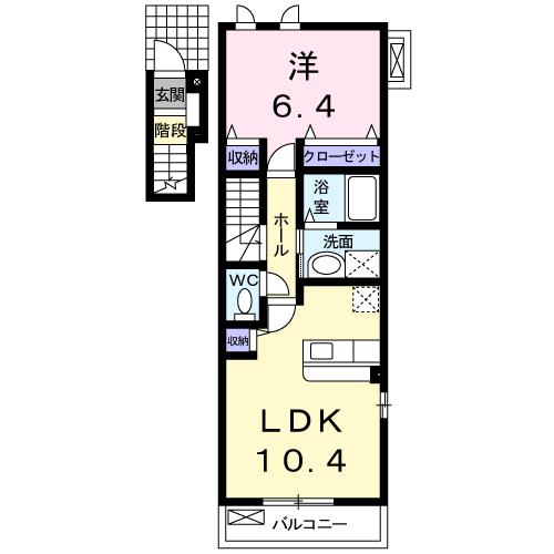 ヒルサイド・NJの間取り