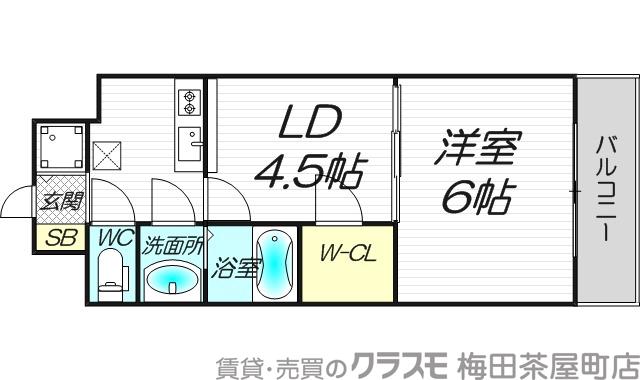 宮原の完工年月(2004年3月)築の賃貸マンションの間取り