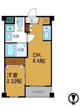コバルト森ノ宮EASTの間取り