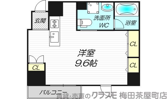 フロンティアゲート淀川の間取り