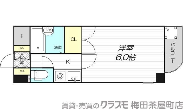 上新庄の完工年月(1997年9月)築の賃貸マンションの間取り