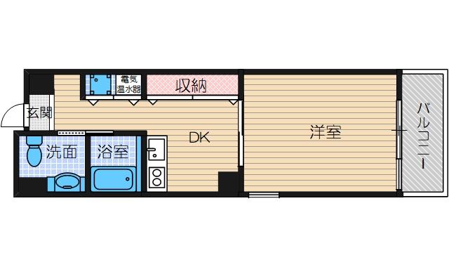 ヴェローノ茨木の間取り