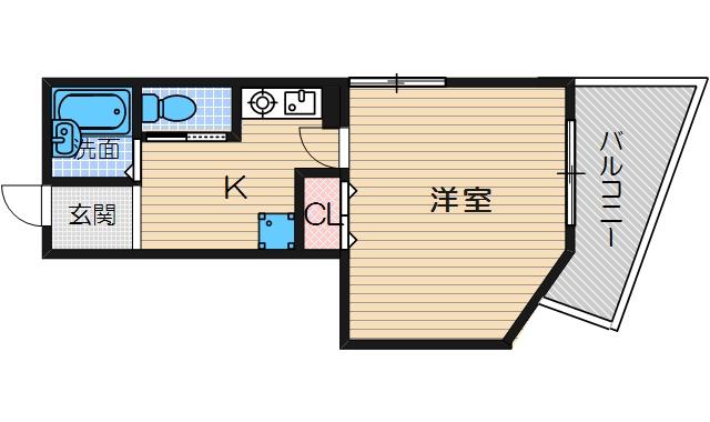 ソレーユ総持寺の間取り