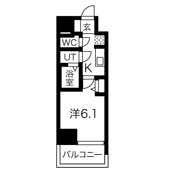 ファステート大阪ドームライズの間取り