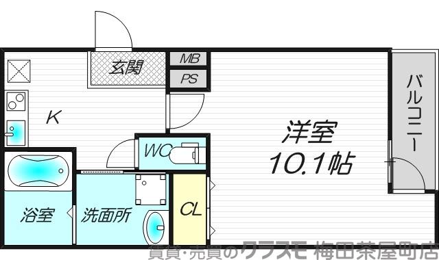 フジパレス垂水町の間取り