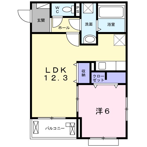 正雀の完工年月(2023年5月)築の賃貸アパートの間取り