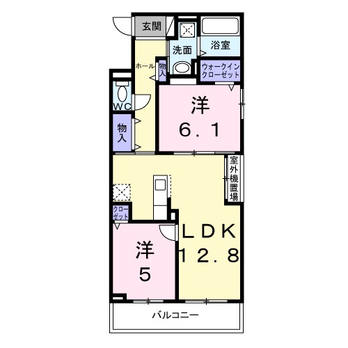 ブリーヴィアコートの間取り