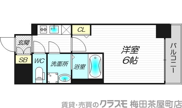 東淡路の完工年月(2023年7月)築の賃貸マンションの間取り