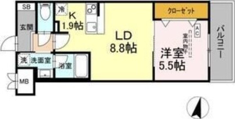 BULL houseの間取り