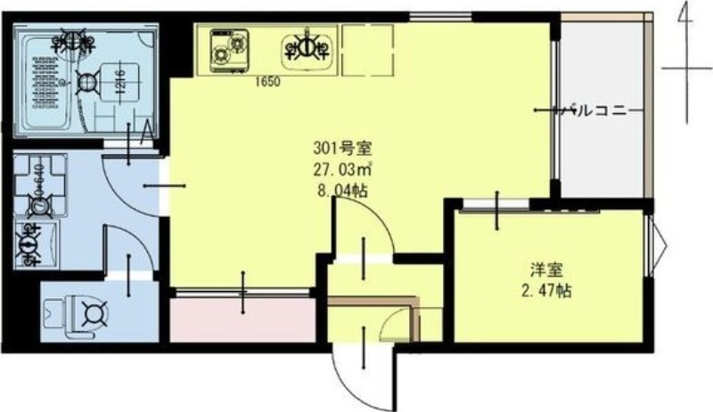 R-SMART karos小鶴新田の間取り