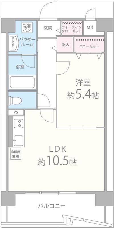カンマキーノの間取り