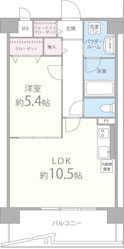 カンマキーノの間取り