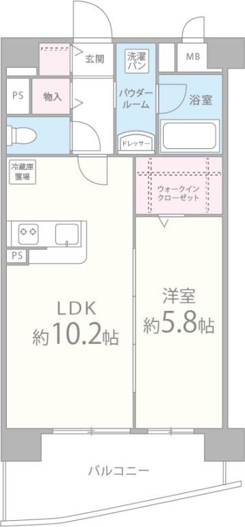 カンマキーノの間取り
