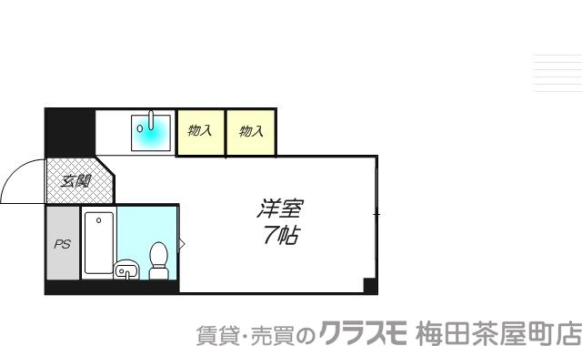 淡路の完工年月(1985年6月)築の賃貸マンションの間取り