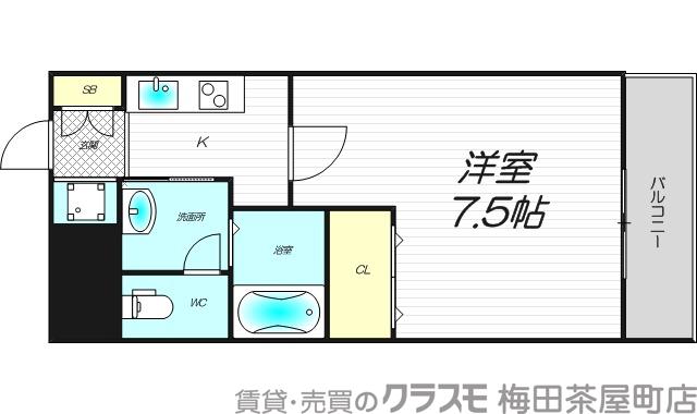 東中島の完工年月(2013年12月)築の賃貸マンションの間取り
