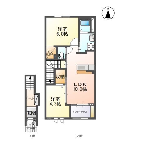Fields・Court(フィールズ・コート)の間取り