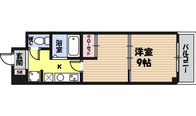 エスペラール城東の間取り