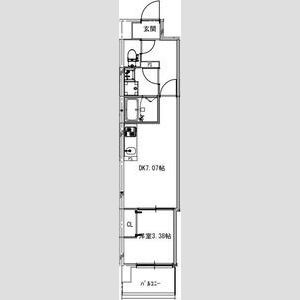 Alivis新町の間取り