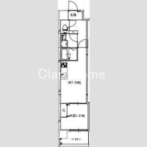 Alivis新町の間取り