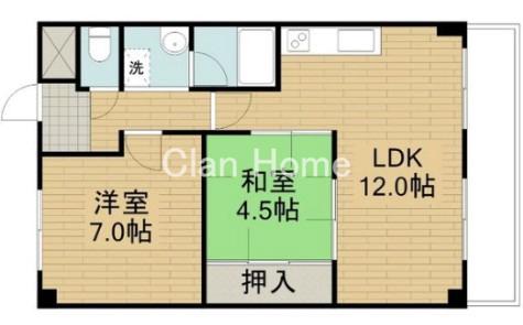 アイボリッチマンションの間取り