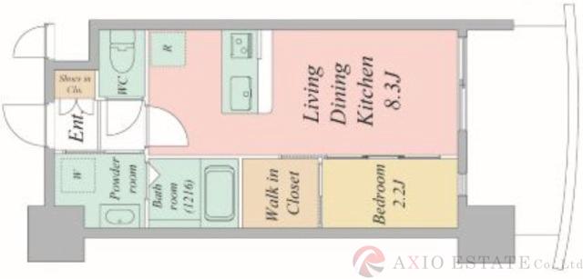 西宮原の完工年月(2026年1月)築の賃貸マンションの間取り