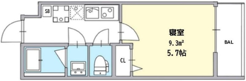 山ノ内宮脇町の完工年月(2026年3月)築の賃貸マンションの間取り